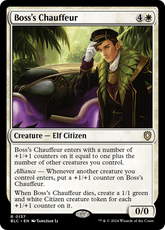 Chofer do Chefe / Boss's Chauffeur - Magic: The Gathering - MoxLand